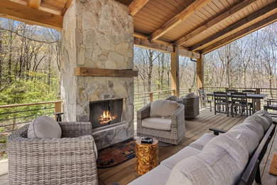 Example of a deck design in Charlotte