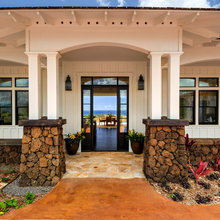 Entrance hall to back yard