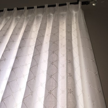 Ding Room Sheer Drapery -Allen, Texas