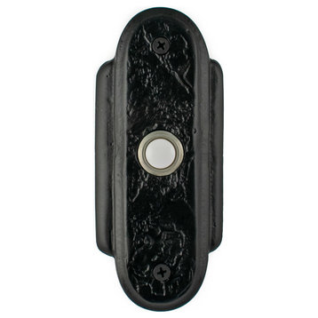 Seacrest Doorbell, Handmade Luxury Hardware, Wrought Iron