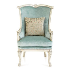 MassoudSilver Damask Chair - Products