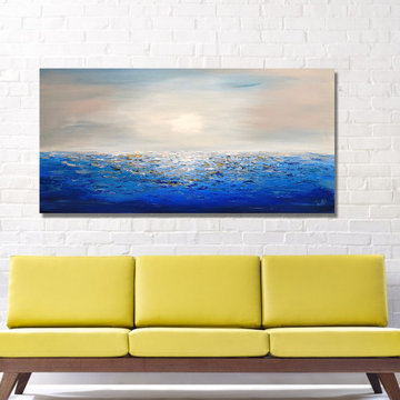Original Handmade Modern Abstract Custom Art for Modern Contemporary Interiors