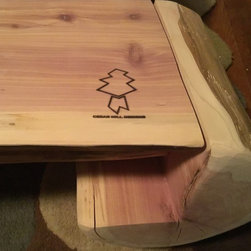 1 Log Two Mantles: Eastern Red Cedar - Home Decor