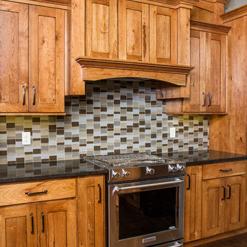Shaker rustic Cherry Ginger Stain Toffee Glaze