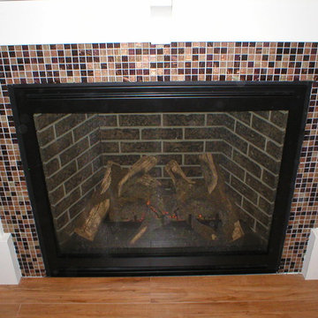 Tile Fireplace Surround