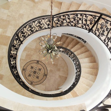 California Custom Coronado Spiral Staircase