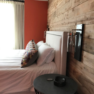 New Build at The Lake - master bedroom — bed wall