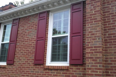 Example of a classic exterior home design in Atlanta