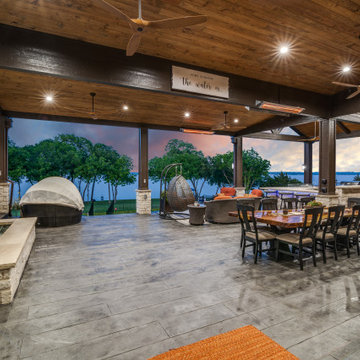 Luxurious Outdoor Living Oasis In Rowlett, TX