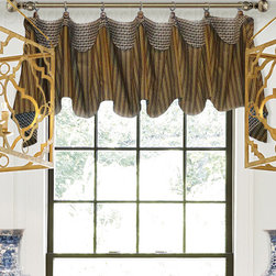 Priority Home & Design - Custom Valance with Contrast Fabric - Select From 500+ Fabrics - Valances