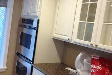 Sprayed cabinets