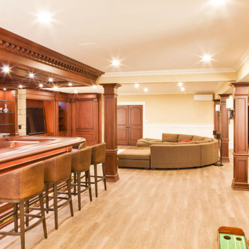Custom Residential Bar in Mahwah, NJ.