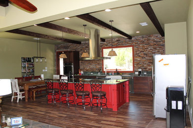 Elegant kitchen photo in Austin