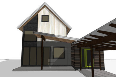 Custom Contemporary Timber Home | Bozeman, MT