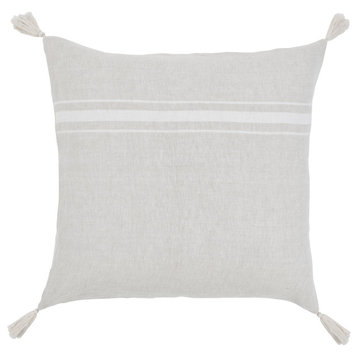 Tamar Natural/Cream Linen Pillow