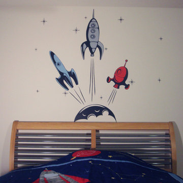 Space Mural - Boys Room