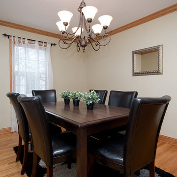 Staged Single Family Home in Wheaton