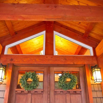 Timber Framed Entryways Showcase