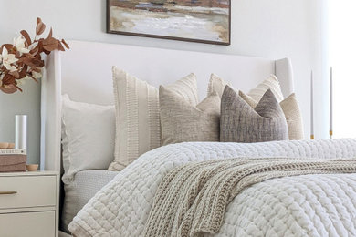 Inspiration for a bedroom remodel in San Diego