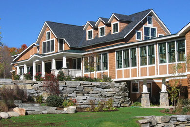 This is an example of a traditional exterior in Portland Maine.