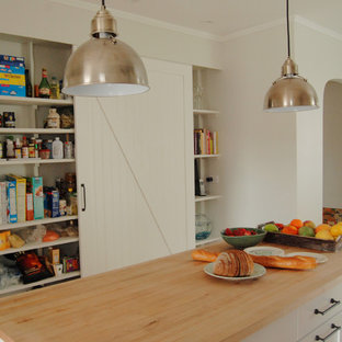 Pantry With Sliding Barn Door Houzz