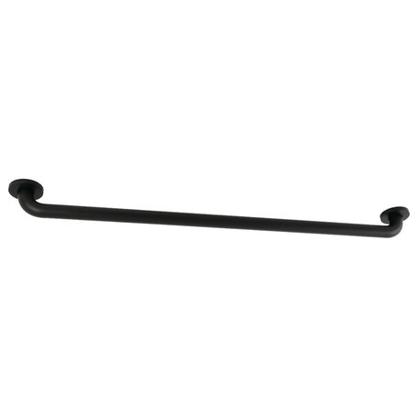 Kingston Brass GDR814360 Silver Sage 36" X 1-1/4" OD ADA Grab Bar, Matte Black