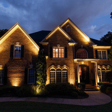 Alpharetta House and Backyard Lighting Project #2