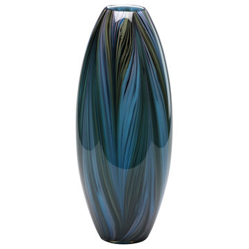 Cyan Design 02920 Peacock Feather Vase