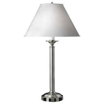 Twin-Light Double Nightstand Lamp, Single