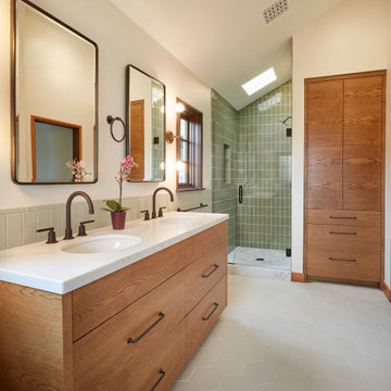 Oyster Shell & Rosemary Bathroom