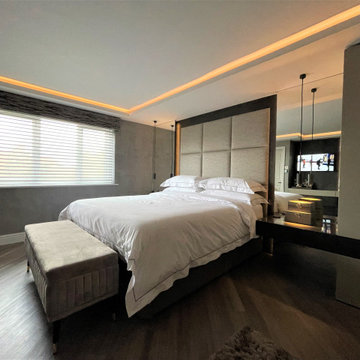 Peaceful Serene Soothing Master Bedroom and Dressing