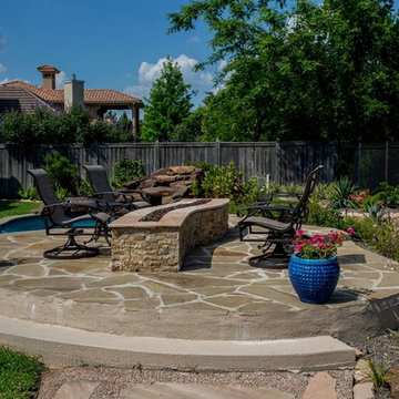 Stand Alone Pergola with Beautiful Pool & Landscaping