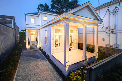 Example of a classic exterior home design in New Orleans
