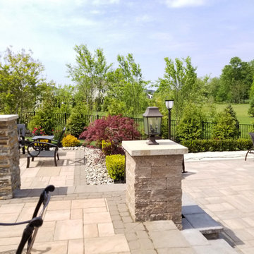 Fiberglass Pool Installation & Back Yard Makeover - Lincroft NJ