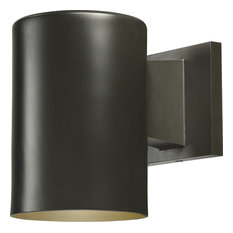 1-Light Antique Bronze Exterior Wall Mount