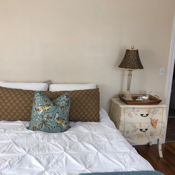 Furniture doesn't need to be bland in a house that already has character