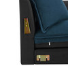 Avalon Slipcover Fabric Sofa, Azure