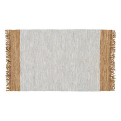 Natural Leather Dressage Rug 5'x8' | CB2 - Rugs