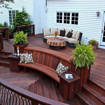 Bi-level Ipe Deck