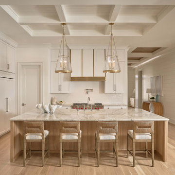 Luxury Coastal Kitchen in Wilmington, NC Custom Home