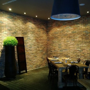 Old Chicago brick walls