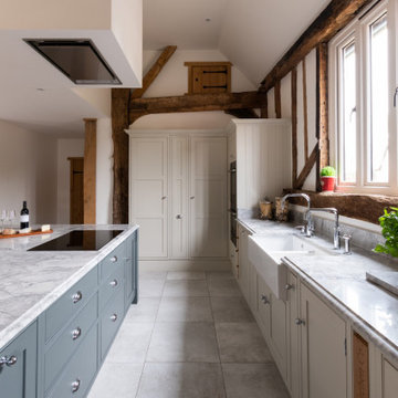 Spacious Barn Conversion Classic In-Frame Kitchen