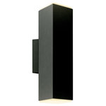 DALS Lighting - 4" LED Square Cylinder, Black - The key design element of our new LED cylinder is the removable lens. This feature allows for three distinctive styles during installation.