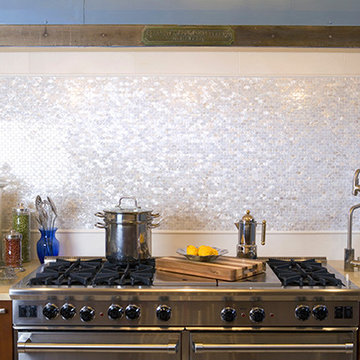 Mother of Pearl Natural Sea Shell Backsplash Tiles