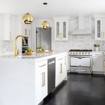 Ethernal Calacatta Gold Kitchen