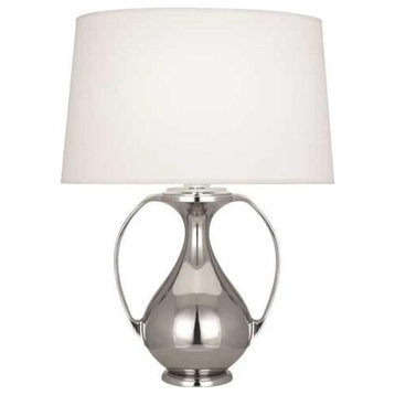 Robert Abbey S1370 Belvedere, 1 Light Table Lamp, Chrome