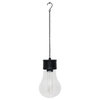 Alpine QTT422SLR-BK-TM Solar Black Hanging Bulb with 18 LED