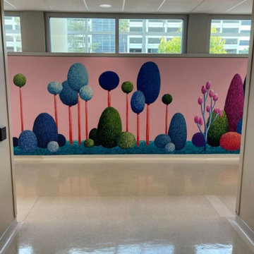 San Jose Commercial Wallpaper Installation