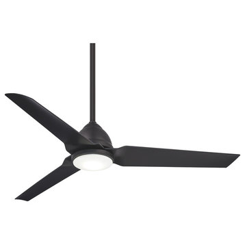 Minka Aire Java 54 in. LED Indoor/Outdoor Coal Ceiling Fan with Remote