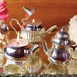 Les Petites Teapot Candles (Set Of 3) - Candles